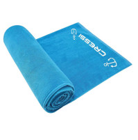 Cotton Frame Towel - Beach Towel - Aquamarine color - 90 x 180cm - TWL-CXVA906710 - Cressi